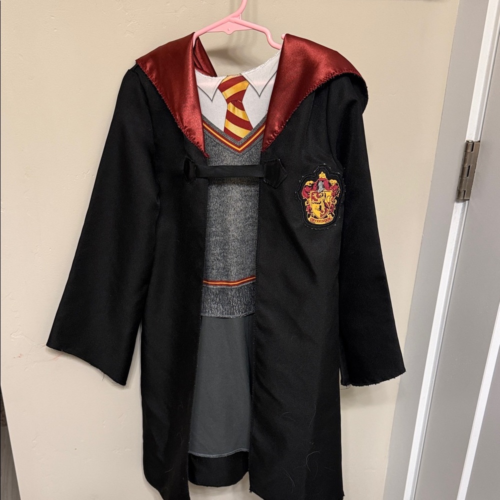 Kids Griffendor Wizard Robe Costume
